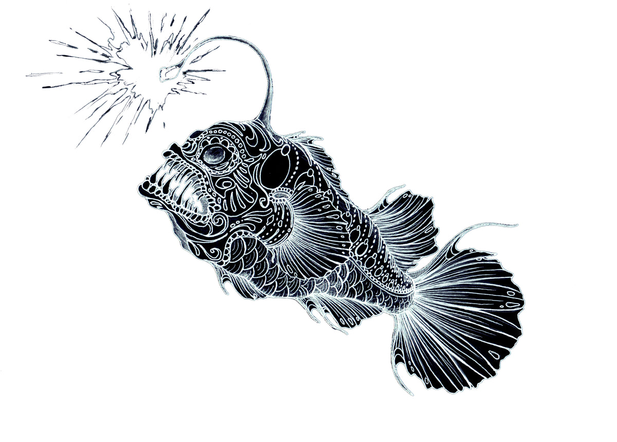 Deep Love Angler Fish