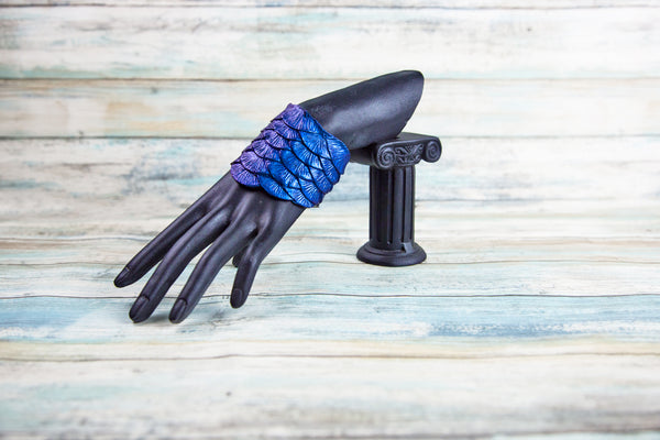 Merbella Silicone Scale Cuff "Nudibranch"