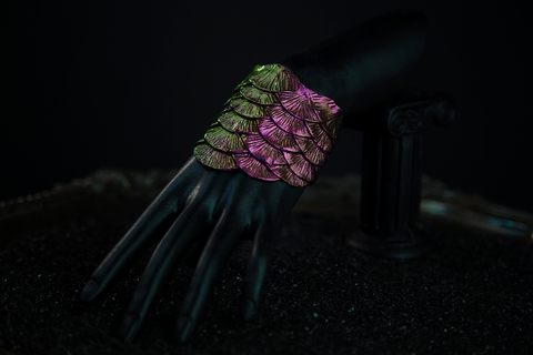 Merbella Silicone Scale Cuff "Medusa"