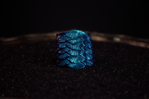 Merbella Silicone Scale Cuff "Nudibranch"