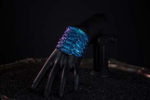 Merbella Silicone Scale Cuff "Nudibranch"